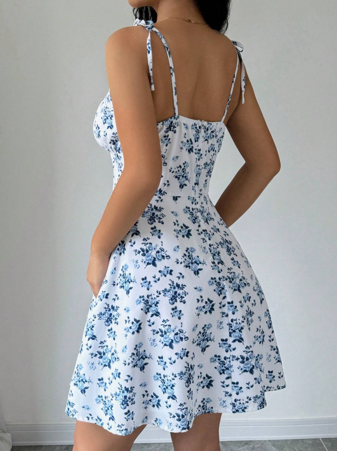 Women’s Blossom Breeze Floral Mini Dress