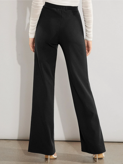 Women's High Waist Wide Leg Dress Pants